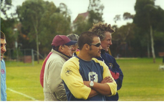 Watching the 3rd's take a beating 21/4/01
