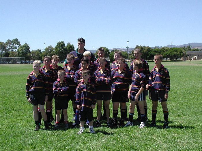 All the boys with John Eales