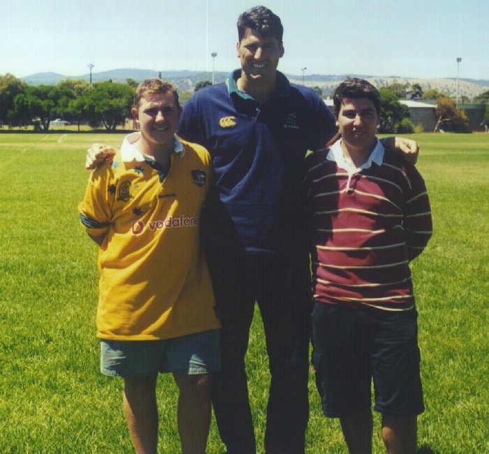 John Eales & PAC boys